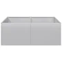 Jardinera 80x80x30 cm de acero galvanizado de , Maceteros y jardineras - Ref: Foro24-860806, Precio: 48,73 €, Descuento: %