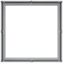 Jardinera 80x80x30 cm de acero galvanizado de , Maceteros y jardineras - Ref: Foro24-860806, Precio: 48,73 €, Descuento: %