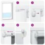Estor Enrollable Opaco Blanco 50x230 cm Tela Ancho 45,7 cm de , Persianas y estores - Ref: Foro24-4011976, Precio: 23,95 €, D...