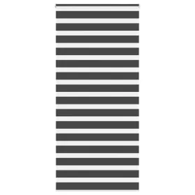 Estor cebra negro 115x230 cm tejido ancho 110,9 cm poliéster de , Persianas y estores - Ref: Foro24-4014290, Precio: 31,86 €,...