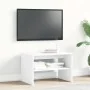 Mueble para TV madera contrachapada blanco 60x40x40 cm de , Muebles TV - Ref: Foro24-859100, Precio: 39,20 €, Descuento: %