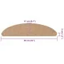 Alfombrilla autoadhesiva escalera 30 uds beige 56x17x3 cm de , Alfombrillas para escalones - Ref: Foro24-3365895, Precio: 69,...