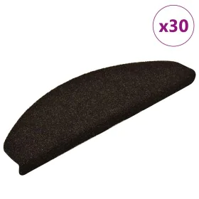 Alfombrilla autoadhesiva escalera 30 uds marrón oscuro de , Alfombrillas para escalones - Ref: Foro24-3365661, Precio: 90,02 ...