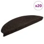 Alfombrilla autoadhesiva escalera 20 uds marrón oscuro de , Alfombrillas para escalones - Ref: Foro24-3365649, Precio: 54,15 ...