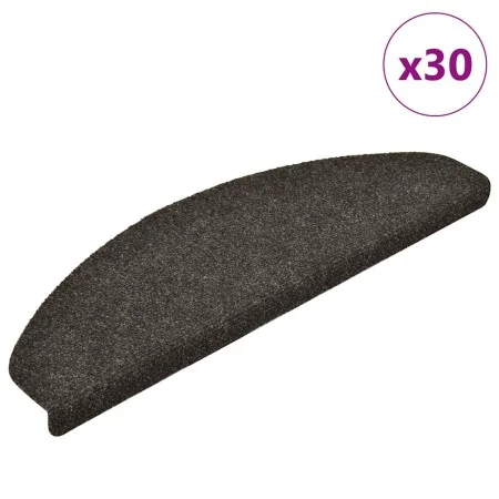 Alfombrilla autoadhesiva escalera 30 uds antracita 65x21x4 cm de , Alfombrillas para escalones - Ref: Foro24-3365663, Precio:...