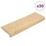Alfombrilla escalera 30 uds 65x21x4 cm marrón de , Alfombrillas para escalones - Ref: Foro24-3365829, Precio: 136,20 €, Descu...