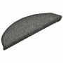 Alfombrilla escalera 30 uds gris oscuro 56x17x3 cm de , Alfombrillas para escalones - Ref: Foro24-3365745, Precio: 103,83 €, ...