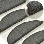 Alfombrilla escalera 30 uds gris oscuro 56x17x3 cm de , Alfombrillas para escalones - Ref: Foro24-3365745, Precio: 103,83 €, ...