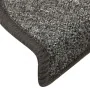 Alfombrilla escalera 30 uds gris oscuro 56x17x3 cm de , Alfombrillas para escalones - Ref: Foro24-3365745, Precio: 103,83 €, ...