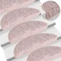 Alfombrilla escalera 30 uds rosa clara 65x21x4 cm de , Alfombrillas para escalones - Ref: Foro24-3365820, Precio: 172,57 €, D...