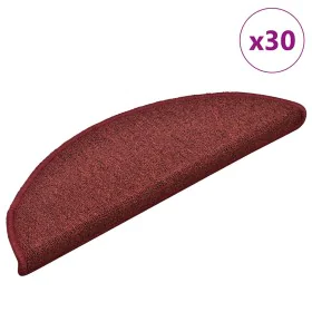 Alfombrilla escalera 30 uds rojo 56x17x3 cm de , Alfombrillas para escalones - Ref: Foro24-3365747, Precio: 103,83 €, Descuen...