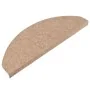 Alfombrilla autoadhesiva escalera 30 uds beige 65x22,5x3,5 cm de , Alfombrillas para escalones - Ref: Foro24-3365897, Precio:...