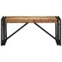Mesa de centro 80x40x35 cm madera maciza de mango rugosa de , Mesas de centro - Ref: Foro24-4016676, Precio: 78,46 €, Descuen...