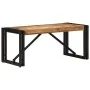 Mesa de centro 80x40x35 cm madera maciza de mango rugosa de , Mesas de centro - Ref: Foro24-4016676, Precio: 78,46 €, Descuen...