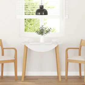 Mesa de comedor natural madera maciza roble caucho de , Mesas de cocina y de comedor - Ref: Foro24-4102531, Precio: 133,98 €,...