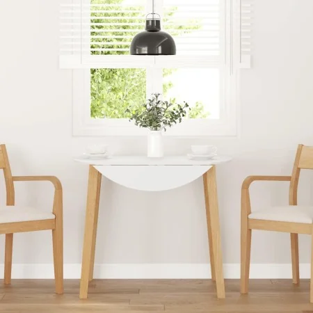 Mesa de comedor natural madera maciza roble caucho von , Küchen- und Esstische - Ref: Foro24-4102531, Preis: 133,98 €, Rabatt: %