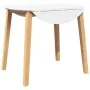 Mesa de comedor natural madera maciza roble caucho von , Küchen- und Esstische - Ref: Foro24-4102531, Preis: 133,98 €, Rabatt: %