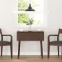 Mesa de comedor de madera maciza de caucho marrón de , Mesas de cocina y de comedor - Ref: Foro24-4102533, Precio: 129,25 €, ...