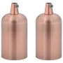 Portalámparas 2 uds bronce rojo E27 de , Accesorios de iluminación - Ref: Foro24-4106529, Precio: 15,90 €, Descuento: %