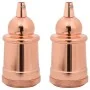 Portalámparas 2 uds bronce oro rosa E27 de , Accesorios de iluminación - Ref: Foro24-4106541, Precio: 21,20 €, Descuento: %