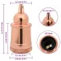 Portalámparas 2 uds bronce oro rosa E27 de , Accesorios de iluminación - Ref: Foro24-4106541, Precio: 21,20 €, Descuento: %