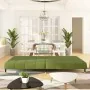 Sofá cama de 2 plazas terciopelo verde claro de , Sofás - Ref: Foro24-375877, Precio: 249,14 €, Descuento: %