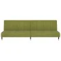 Sofá cama de 2 plazas terciopelo verde claro de , Sofás - Ref: Foro24-375877, Precio: 249,14 €, Descuento: %