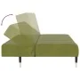 Sofá cama de 2 plazas terciopelo verde claro de , Sofás - Ref: Foro24-375877, Precio: 249,14 €, Descuento: %