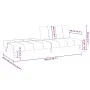 Sofá cama de 2 plazas terciopelo verde claro de , Sofás - Ref: Foro24-375877, Precio: 249,14 €, Descuento: %
