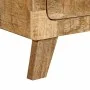 Mesilla de noche 2 uds 40x32x46 cm madera mango rugosa de , Mesitas de noche - Ref: Foro24-4104512, Precio: 228,68 €, Descuen...