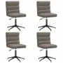 Sillas de comedor 4 unidades cuero sintético gris de , Sillas de comedor - Ref: Foro24-3315677, Precio: 247,18 €, Descuento: %