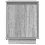 Mesillas de noche con luces LED 2 uds gris sonoma 38x34x50 cm by , Nightstands - Ref: Foro24-861276, Price: 85,18 €, Discount: %