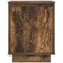 Mesillas de noche con luces LED 2 uds roble ahumado 38x34x50 cm by , Nightstands - Ref: Foro24-861274, Price: 82,61 €, Discou...
