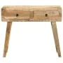 Mesa consola madera maciza de mango rugosa 90x32x75 cm de , Mesas auxiliares - Ref: Foro24-4104519, Precio: 181,92 €, Descuen...