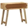 Mesa consola madera maciza de mango rugosa 90x32x75 cm de , Mesas auxiliares - Ref: Foro24-4104519, Precio: 181,92 €, Descuen...