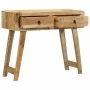 Mesa consola madera maciza de mango rugosa 90x32x75 cm de , Mesas auxiliares - Ref: Foro24-4104519, Precio: 181,92 €, Descuen...