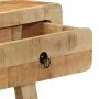 Mesa consola madera maciza de mango rugosa 90x32x75 cm de , Mesas auxiliares - Ref: Foro24-4104519, Precio: 181,92 €, Descuen...