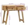 Mesa consola madera maciza de mango rugosa 90x32x75 cm de , Mesas auxiliares - Ref: Foro24-4104519, Precio: 181,92 €, Descuen...