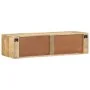 Mueble de TV de pared madera maciza mango rugosa 100x32x25 cm von , CD- und DVD-Speicher - Ref: Foro24-4104527, Preis: 170,25...
