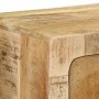Mueble de TV de pared madera maciza mango rugosa 100x32x25 cm von , CD- und DVD-Speicher - Ref: Foro24-4104527, Preis: 170,25...