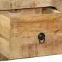 Mueble de TV de pared madera maciza mango rugosa 100x32x25 cm von , CD- und DVD-Speicher - Ref: Foro24-4104527, Preis: 170,25...