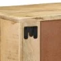Mueble de TV de pared madera maciza mango rugosa 100x32x25 cm von , CD- und DVD-Speicher - Ref: Foro24-4104527, Preis: 170,25...
