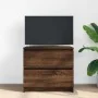 Mueble para TV madera contrachapada marrón roble 60x35x54 cm de , Muebles TV - Ref: Foro24-861784, Precio: 71,27 €, Descuento: %