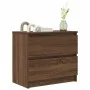 Mueble para TV madera contrachapada marrón roble 60x35x54 cm de , Muebles TV - Ref: Foro24-861784, Precio: 71,27 €, Descuento: %