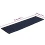 Alfombrillas escaleras autoadhesivas 30uds gris azul 76x20 cm de , Alfombrillas para escalones - Ref: Foro24-3365726, Precio:...