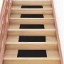 Alfombrillas escaleras autoadhesivas 30uds negro 60x25 cm de , Alfombrillas para escalones - Ref: Foro24-3365705, Precio: 64,...