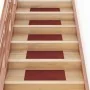 Alfombrillas escaleras autoadhesivas 30uds rojas 60x25 cm de , Alfombrillas para escalones - Ref: Foro24-3365707, Precio: 58,...