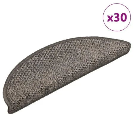 Alfombra autoadhesiva escalera sisal 30 uds marrón beige de , Alfombrillas para escalones - Ref: Foro24-3365860, Precio: 174,...