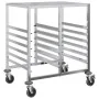 Carro con bandejas y 12 contenedores GN 75x55x87 cm de , Carros de cocina y comedor - Ref: Foro24-4108074, Precio: 158,91 €, ...