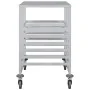 Carro con bandejas y 12 contenedores GN 75x55x87 cm de , Carros de cocina y comedor - Ref: Foro24-4108074, Precio: 158,91 €, ...